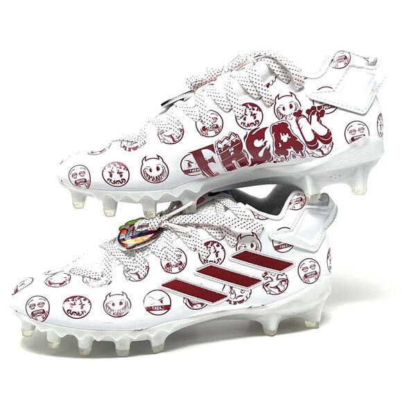 Adidas Freak 22 Big Mood DSG SM Football Cleats GZ6901 Mens Size 8.5 White Red main image 16